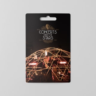 Concerts Under the Stars - Gift Card 2