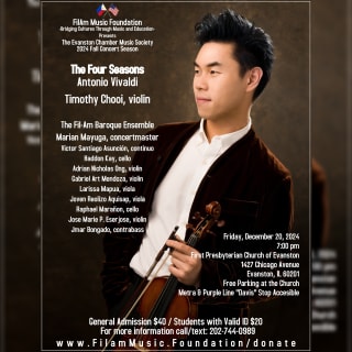 Vivaldi The Four Seasons Timothy Chooi, violin 1