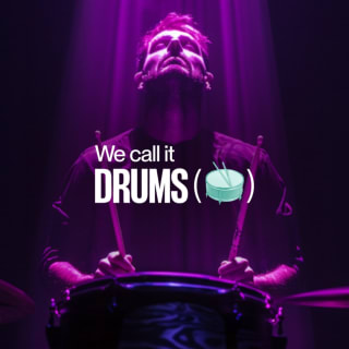 We call it Drums: Movie Soundtracks in an LED Percussion Show 1