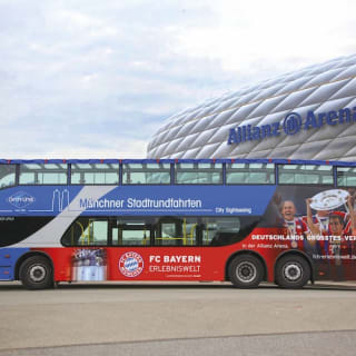München Stadtbus Tour + FC Bayern München Allianz Arena Tour 2