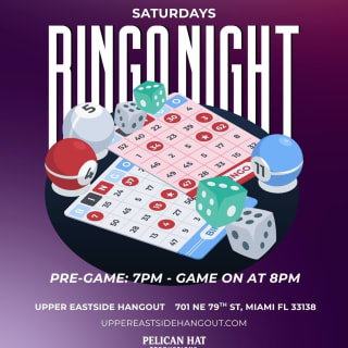 Bingo @ Upper Eastside Hangout 1