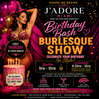 Birthday Bash Burlesque Show 1