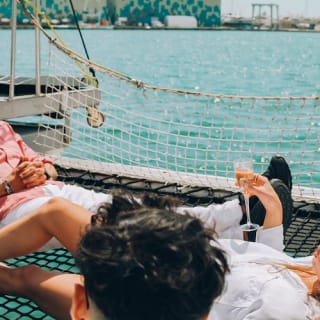 Catamarano ecologico: Barcellona Golden Sunset e Chill-out 6