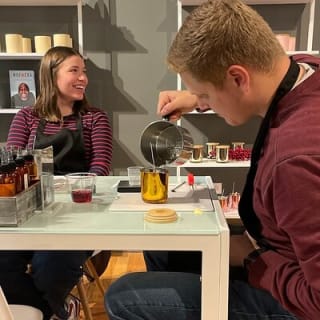 Clase de fabricación de velas en la Milla Magnífica 1