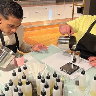 Clase de fabricación de velas en la Milla Magnífica 3