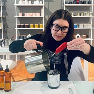 Clase de fabricación de velas en la Milla Magnífica 5
