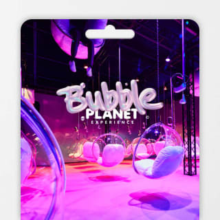Bubble Planet: An Immersive Experience - Gift Card 1