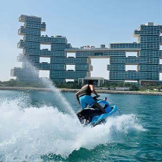 90-Minuten-Dubai Palm Jumeirah Jetski-Tour 1