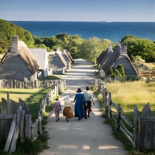 Admisión a Plimoth Patuxet con Mayflower II y Plimoth Grist Mill 7