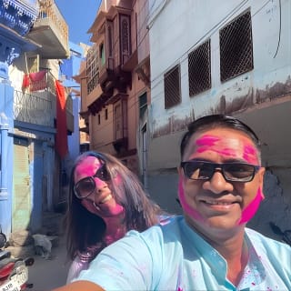Blue city heritage walk 13