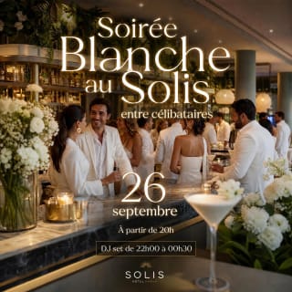 ⚪ Soirée Blanche entre célibataires ✨ Bar d'Hôtel 5* (Champs-Élysées) 1