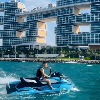 90-Minuten-Dubai Palm Jumeirah Jetski-Tour 2