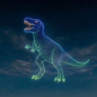DroneArt Show: Dino Adventure 7