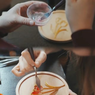Chinese Cloisonne Coaster DIY Workshop 2