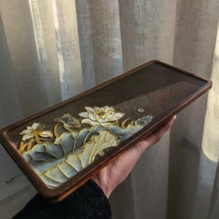 Chinese Cloisonne Coaster DIY Workshop 3