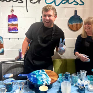 Resin Art Class in Melbourne 4