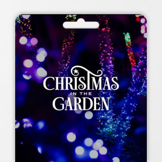 Christmas in the Garden at Fort Worth Botanic Garden - Gift Card 1