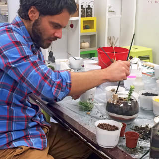 Succulents Galore! Make Your Own Green Terrarium Class 3