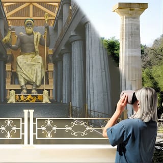 Olympia Walking Tour with Virtual Reality Glasses 1