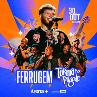 Show do Ferrugem e Turma do Pagode no Arena + 1