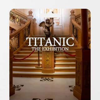Titanic: The Exhibition - Gift Card 1