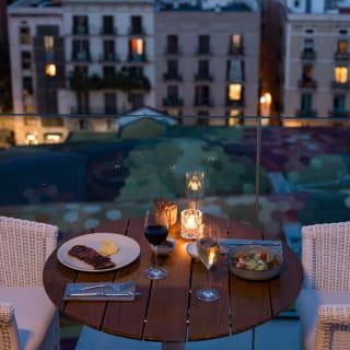 Menú Moonlight Dinner en The Roof 1