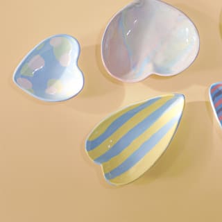 Craft Practice: Heart Color Clay Plate One-Day Class 5