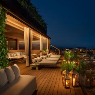Menú Moonlight Dinner en The Roof 2