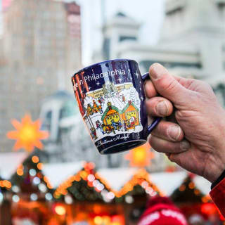 Beer Flight at the German Christmas Village 4