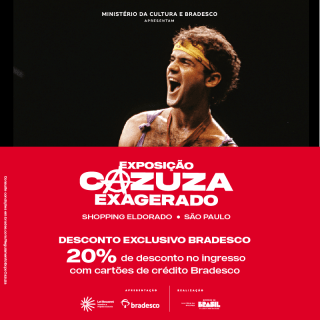 Exposição Cazuza Exagerado - Ambiente Especial de Vendas Bradesco 1