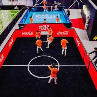 Avalia técnica, velocidade, potência e precisão no Footlab 3