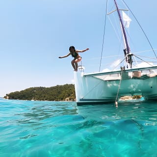 Cala Mondrago Private Sunset Cruise on Catamaran 3