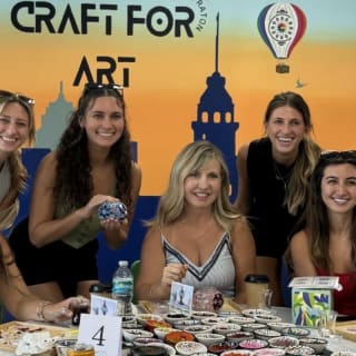 Evento de fabricación de lámparas de mosaico Miami 3