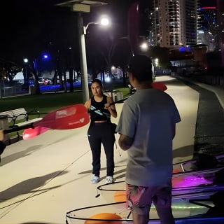 L.E.D. Light Kayak Miami City Lights 6