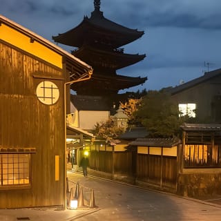 自転車で巡る夜の京都 2