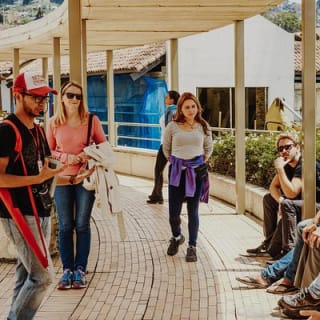 Gemeinsame Führung durch das historische Viertel Candelaria in Bogotá 18