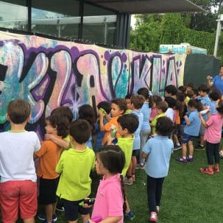 Clase de Graffiti - Pedro AMOS Galeria - Little River 5
