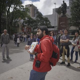 Gemeinsame Führung durch das historische Viertel Candelaria in Bogotá 11