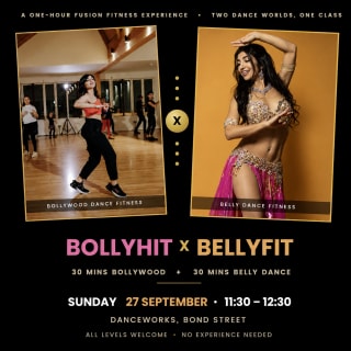 BellyFit+ BollyHit: Belly Dance + Bollywood Dance Fitness Fusion Experience 1