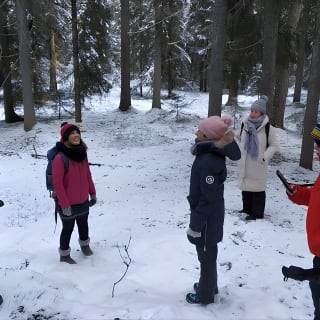 Winter Wonderland Hike in a National Park  14