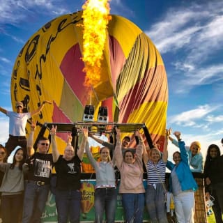 Camden Valley: Heißluftballonflug bei Sonnenaufgang 3