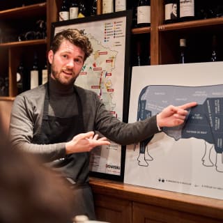 5 pieces of exceptional beef and wine at Ô Chateau 1