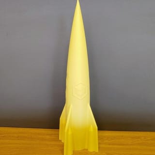 3D Printer Factory Tour plus 2 ft Tall Rocket! 3