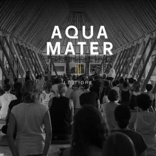 Séance de yoga dans l'exposition Aqua Mater de Sebastião Salgado 2