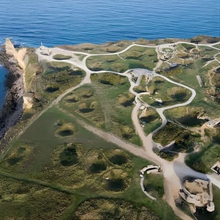 Pointe du Hoc,Omaha Beach, cimetière américain - Excursion d'une journée de Paris en Normandie 1