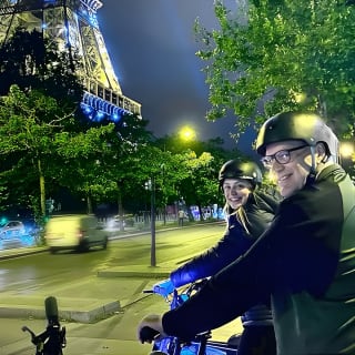 Visite de Paris de nuit / coucher de soleil en vélo électrique 2
