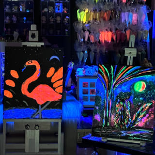 Taller Neon Paint and Sip 2