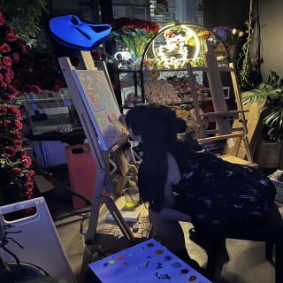 Taller Neon Paint and Sip 4