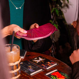 Tarot reading + cocktail + tapa at Jardinet d'Aribau 2