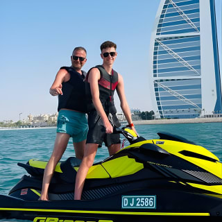 90-Minuten-Dubai Palm Jumeirah Jetski-Tour 6